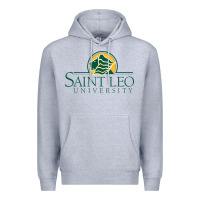 Heather Grey Saint Leo University Premium Hoodie - linhVisuals