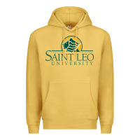 Antique Gold Saint Leo University Premium Hoodie - linhVisuals