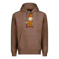 Chestnut elmer fudd Premium Hoodie - linhVisuals