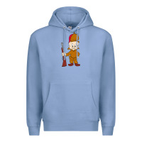 Colony Blue elmer fudd Premium Hoodie - linhVisuals