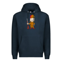 Navy elmer fudd Premium Hoodie - linhVisuals