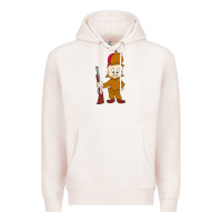 Pale Pink elmer fudd Premium Hoodie - linhVisuals