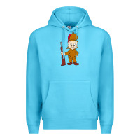 Ocean Blue elmer fudd Premium Hoodie - linhVisuals
