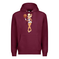 Burgundy lola bunny Premium Hoodie - linhVisuals