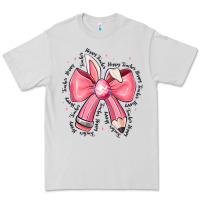 Dove Grey easter bunny pencil bow Premium Tee - CowhideDigitalArt
