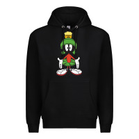 Black marvin the martian Premium Hoodie - linhVisuals