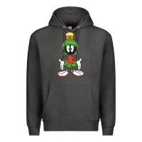 Charcoal Heather marvin the martian Premium Hoodie - linhVisuals