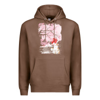 Chestnut japan t  shirt sakura cat t  shirt Premium Hoodie - linhVisuals