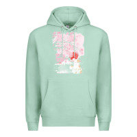 Seafoam japan t  shirt sakura cat t  shirt Premium Hoodie - linhVisuals