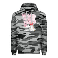 Slate Camo japan t  shirt sakura cat t  shirt Premium Hoodie - linhVisuals