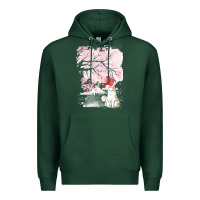 Sports Green japan t  shirt sakura cat t  shirt Premium Hoodie - linhVisuals
