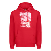 Red japan t  shirt sakura cat t  shirt Premium Hoodie - linhVisuals