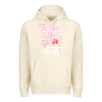 Sandshell japan t  shirt sakura cat t  shirt Premium Hoodie - linhVisuals