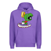 Purple marvin the martian Premium Hoodie - linhVisuals
