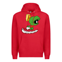 Red marvin the martian Premium Hoodie - linhVisuals