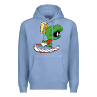 Colony Blue marvin the martian Premium Hoodie - linhVisuals