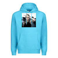 Ocean Blue Mgk Premium Hoodie - linhVisuals