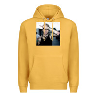 Mustard Mgk Premium Hoodie - linhVisuals