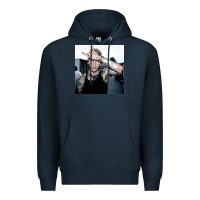 Navy Mgk Premium Hoodie - linhVisuals