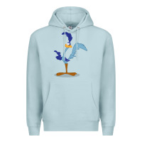 Blue Mist roadrunner Premium Hoodie - linhVisuals