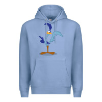 Colony Blue roadrunner Premium Hoodie - linhVisuals