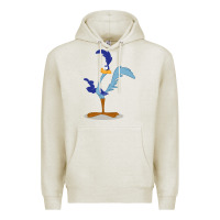 Oatmeal Heather roadrunner Premium Hoodie - linhVisuals