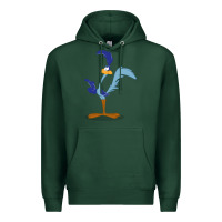 Sports Green roadrunner Premium Hoodie - linhVisuals