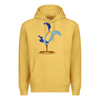 Antique Gold roadrunner Premium Hoodie - linhVisuals