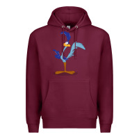 Burgundy roadrunner Premium Hoodie - linhVisuals