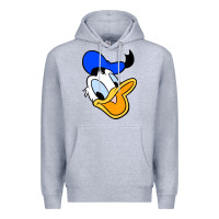 Heather Grey donal duck Premium Hoodie - linhVisuals