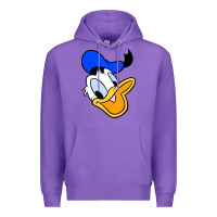Purple donal duck Premium Hoodie - linhVisuals