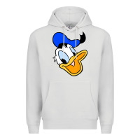 Dove Grey donal duck Premium Hoodie - linhVisuals