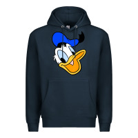 Navy donal duck Premium Hoodie - linhVisuals