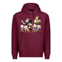 Burgundy happy amazing ducktales Premium Hoodie - linhVisuals