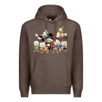 Coffee happy amazing ducktales Premium Hoodie - linhVisuals