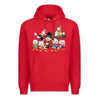 Red happy amazing ducktales Premium Hoodie - linhVisuals