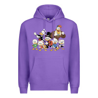 Purple happy amazing ducktales Premium Hoodie - linhVisuals