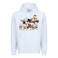 White happy amazing ducktales Premium Hoodie - linhVisuals
