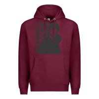 Burgundy big freedia rap müsic Premium Hoodie - linhVisuals