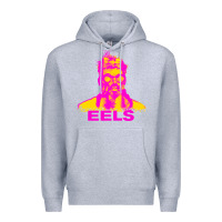 Heather Grey eels artist müsïc Premium Hoodie - linhVisuals