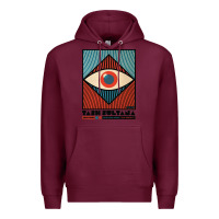 Burgundy tash sultana müsïc Premium Hoodie - linhVisuals