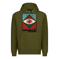 Army Green tash sultana müsïc Premium Hoodie - linhVisuals