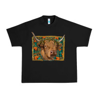 Black highland cow fall Urban Heavy Tee - RanaPortraitStore