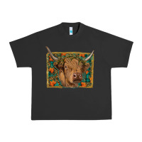 Pigment Black highland cow fall Urban Heavy Tee - RanaPortraitStore