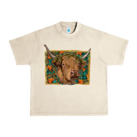 Sandshell highland cow fall Urban Heavy Tee - RanaPortraitStore