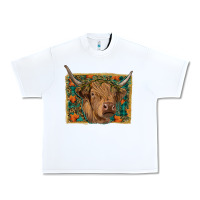 White highland cow fall Urban Heavy Tee - RanaPortraitStore