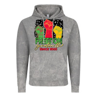 Cloud Rock freedom juneteenth since 1865 Vintage Hoodie - BarkalooDesign
