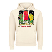 Vintage Artic freedom juneteenth since 1865 Vintage Hoodie - BarkalooDesign