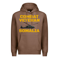 Chestnut combat veteran mogadishu somalia Premium Hoodie - linhVisuals