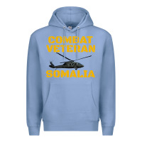 Colony Blue combat veteran mogadishu somalia Premium Hoodie - linhVisuals